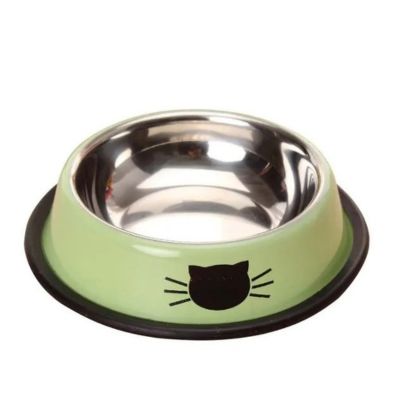 gamelle-chat-verte-olive