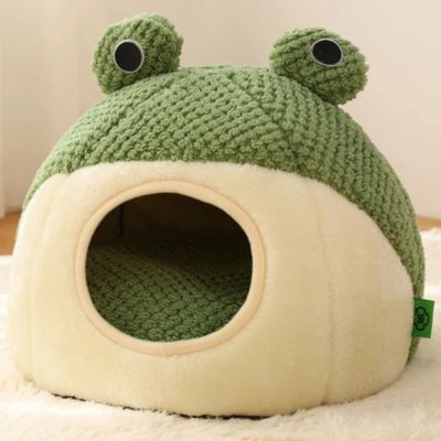 niche pour chat style grenouille
