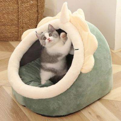 panier pour chat cachotier
