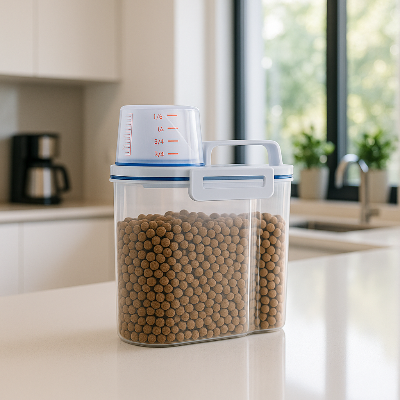 distributeur de croquettes pour chat hermètique petite taille