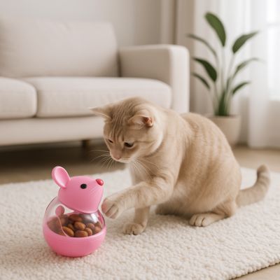 distributeur-de-croquettes-pour-chat-rose