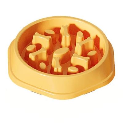 gamelle-anti-glouton-chat-jaune-papaye