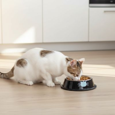 gamelle chat croquettes cuisine