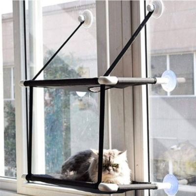 hamac pour chat fenêtre double niveau