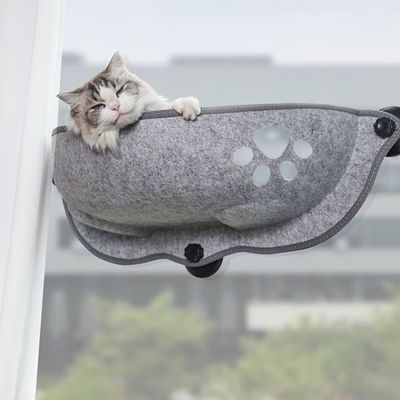 hamac-pour-chat-ventouse-abri-paisible
