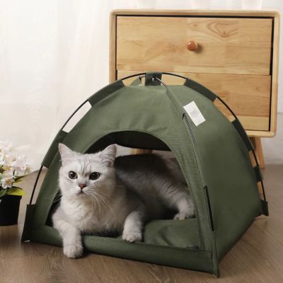 maison-pour-chat-armature-metallique