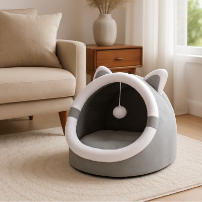 niche pour chat au salon