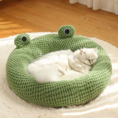 niche pour chat grenouille