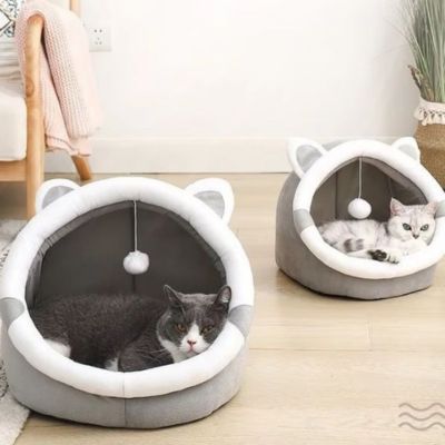 niche-pour-chat-laineuse