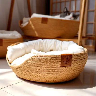 panier chat élégant