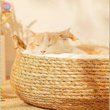 panier-pour-chat-rotin-reve