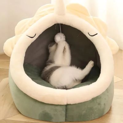 panier-pour-chat-vert