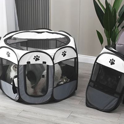 parc pour chat protège